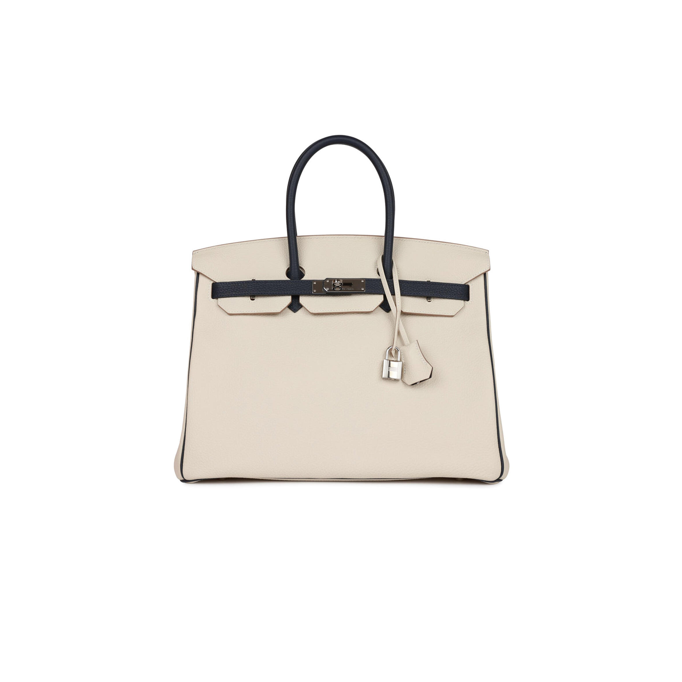 HERMES BIRKIN 35 TOGO PALLADIUM HARDWARE (35*25*18cm)